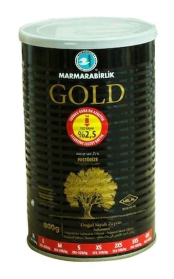 Marmarabirlik Siyah Zeytin 3x800 gr