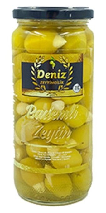 Deniz Zeytincilik Yeşil Zeytin Kavanoz 300 gr