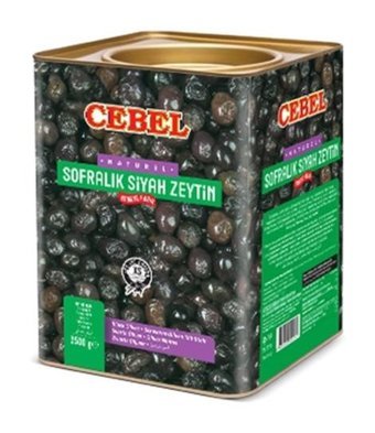 Cebel Siyah Zeytin Teneke 3.5 kg