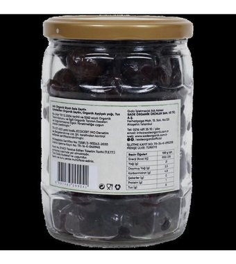 Sade Organik Sele Siyah Zeytin 350 gr
