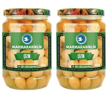 Marmarabirlik Çizik Zeytin 2x400 gr