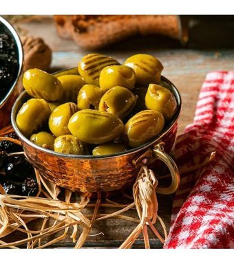 Paflar Peynircilik Izgara Yeşil Zeytin