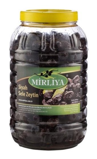 Mirliya Sele Siyah Zeytin 3.2 kg