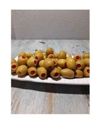 Tad Zeytin Biberli Yeşil Zeytin 5 kg