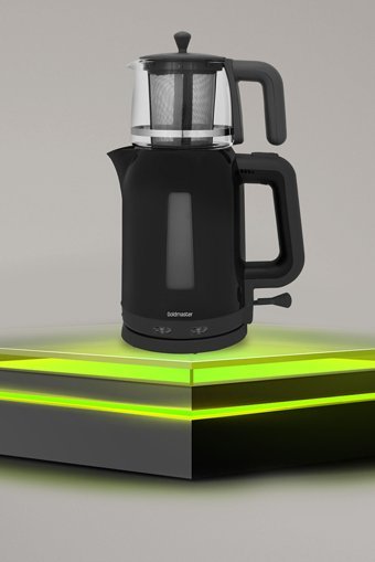 Goldmaster Blackline 18 Parça Elektronik Çeyiz Seti Siyah