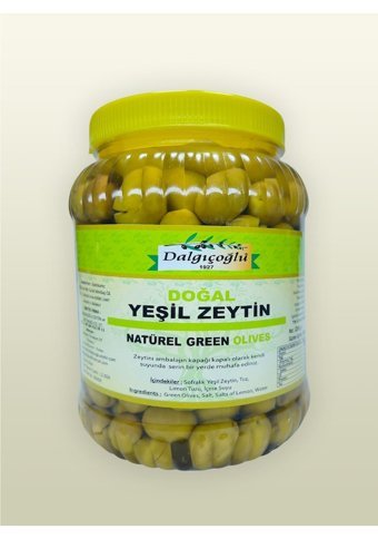 Dalgıçoğlu Çizik Yeşil Zeytin 2.2 kg