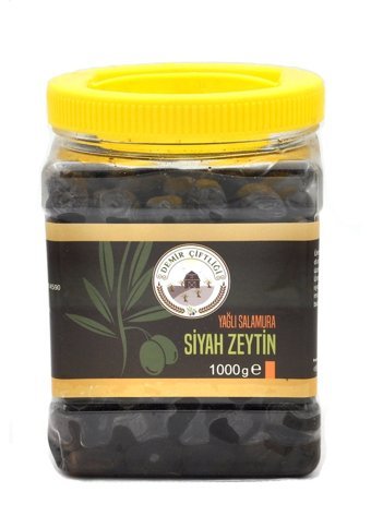 Demir Çiftliği Sele Siyah Zeytin 1 kg