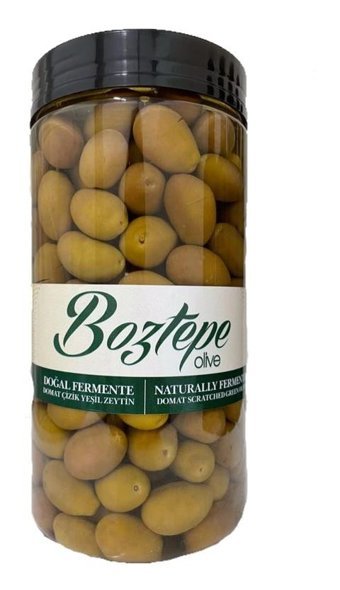 Boztepe Çizik Yeşil Zeytin 1 kg