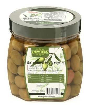 Aydın Yeşili Çizik Yeşil Zeytin 600 gr