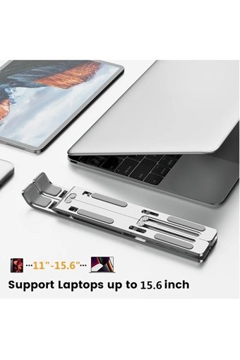 Wınbest Katlanabilir Alüminyum Dikey Ayarlanabilir Taşınabilir Ayaklı Hareketli Laptop Standı