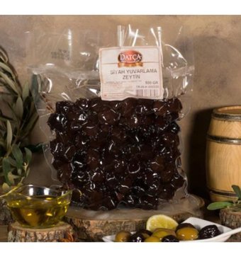Datça Köy Ürünleri Siyah Zeytin Paket 500 gr
