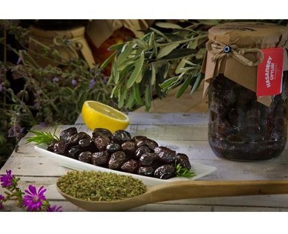 Hasanbey Çiftliği Gemlik Siyah Zeytin 440 gr