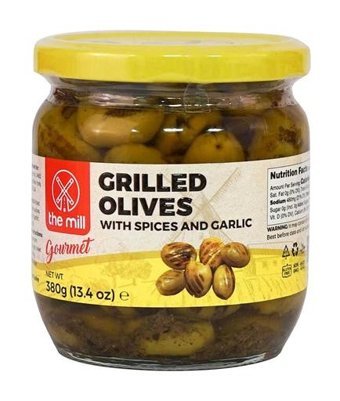 The Mill Izgara Yeşil Zeytin Kavanoz 380 gr