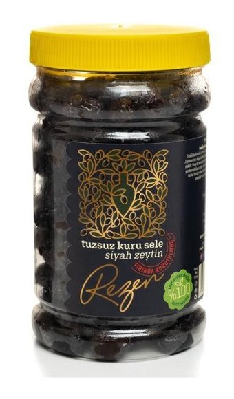 Rezen Tuzsuz Siyah Zeytin 850 gr