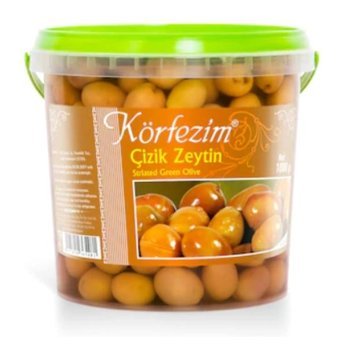 Körfezim Çizik Yeşil Zeytin 1 kg
