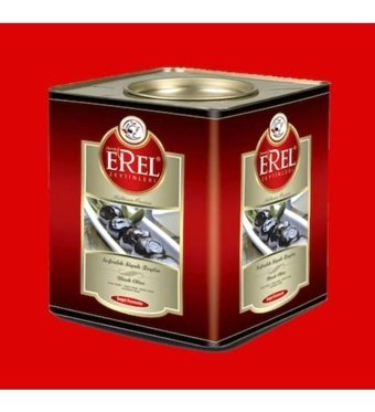 Erel Zeytinleri Siyah Zeytin Teneke 4 kg
