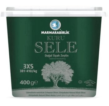 Marmarabirlik Sele Siyah Zeytin 6x400 gr