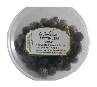 Sadıcım Sele Siyah Zeytin 650 gr