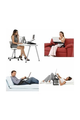 Techmaster Plastik Taşınabilir Laptop Standı
