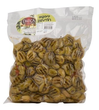 Datça Köy Ürünleri Izgara Yeşil Zeytin 500 gr