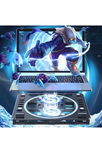 Dolia Katlanabilir Plastik Dikey Ayarlanabilir Soğutuculu Taşınabilir Ayaklı Hareketli Laptop Standı