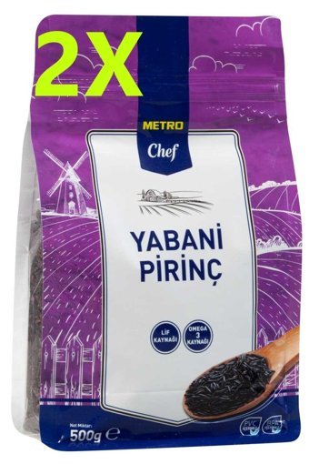 Metro Chef Yabani Pirinç 500 gr