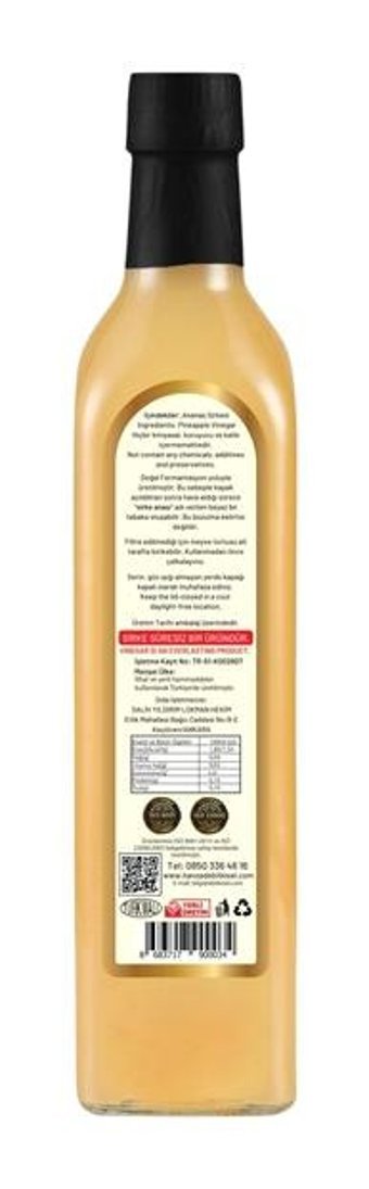Hanzade Bitkisel Ananas Sirke 2x500 ml