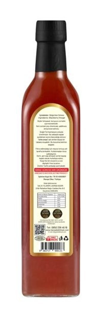 Hanzade Bitkisel Böğürtlen Sirke 2x500 ml