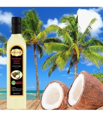 Hanzade Bitkisel Hindistan Cevizi Sirke 3x500 ml