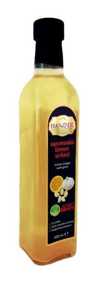 Hanzade Bitkisel Limon - Sarımsak Sirke 2x500 ml