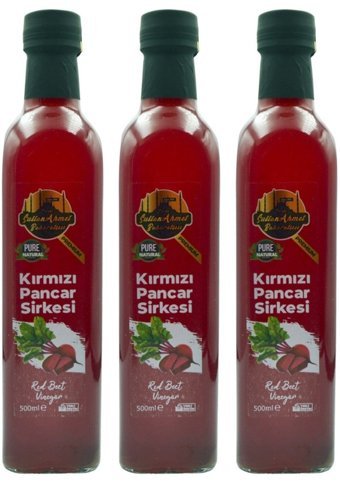 Tarihi Sultan Ahmet Baharatçısı Pancar Sirke 3x500 ml