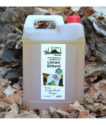 Tarihi Sultan Ahmet Baharatçısı Limon - Maydanoz - Sarımsak Sirke 5 lt