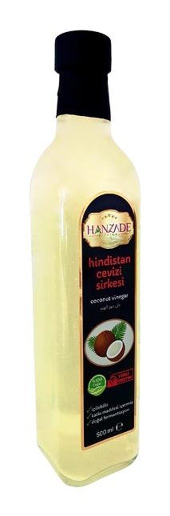 Hanzade Bitkisel Hindistan Cevizi Sirke 6x500 ml