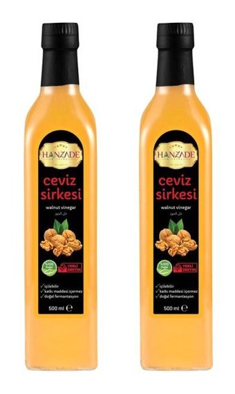 Hanzade Bitkisel Ceviz Sirke 2x500 ml