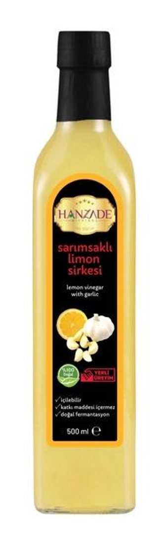 Hanzade Bitkisel Limon - Sarımsak Sirke 500 ml