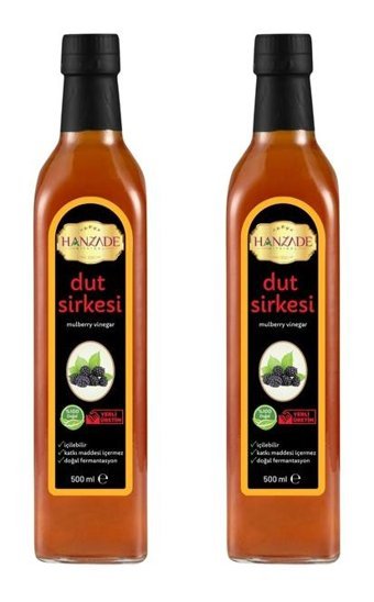 Hanzade Bitkisel Dut Sirke 2x500 ml
