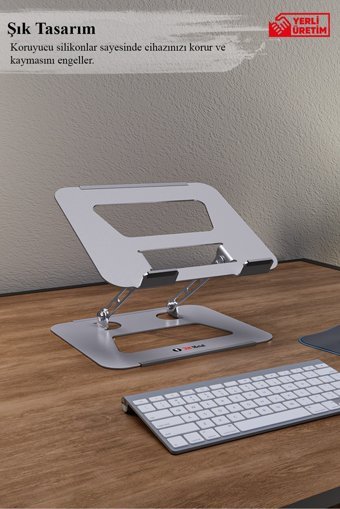 Jön Metal Alüminyum Taşınabilir Laptop Standı