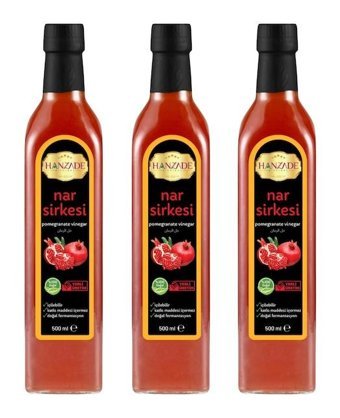 Hanzade Bitkisel Nar Sirke 3x500 ml