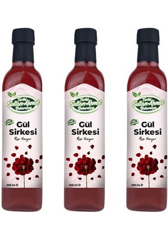 Tarihi Sultan Ahmet Baharatçısı Gül Sirke 3x500 ml