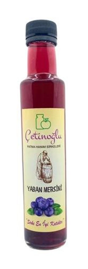 Çetinoğlu Fatma Hanım Yaban Mersini Sirke 250 ml
