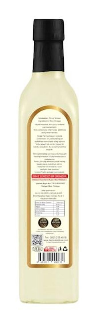 Hanzade Bitkisel Pirinç Sirke 2x500 ml