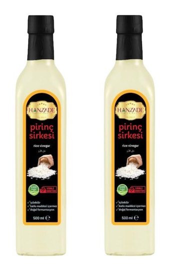 Hanzade Bitkisel Pirinç Sirke 2x500 ml