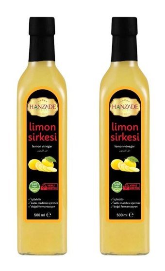 Hanzade Bitkisel Limon Sirke 2x500 ml