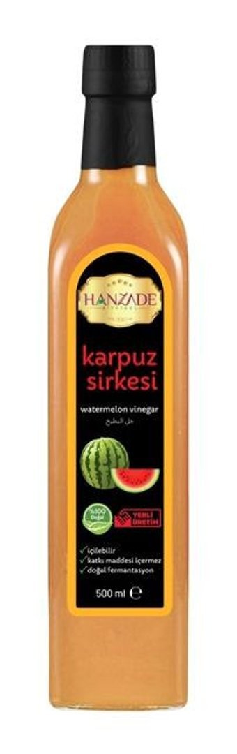 Hanzade Bitkisel Karpuz Sirke 500 ml