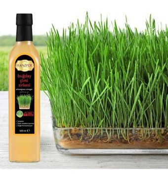 Hanzade Bitkisel Buğday Çimi Sirke 6x500 ml