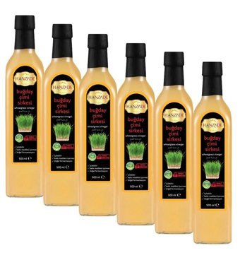 Hanzade Bitkisel Buğday Çimi Sirke 6x500 ml