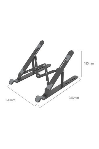 Orico Katlanabilir Alüminyum Dikey Ayarlanabilir Taşınabilir Ayaklı Hareketli Laptop Standı