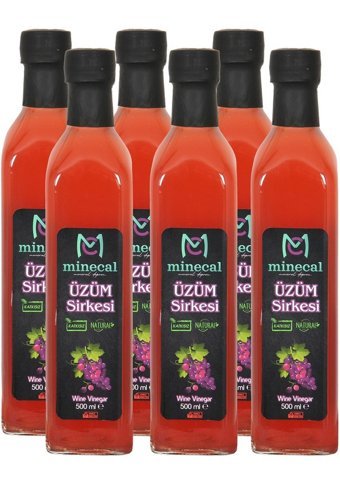 Minecal Üzüm Sirke 6x500 ml