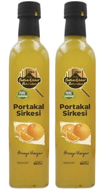 Tarihi Sultan Ahmet Baharatçısı Portakal Sirke 2x500 ml