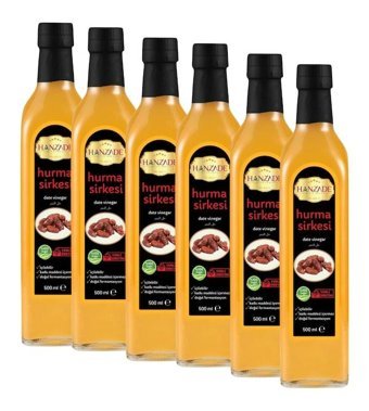 Hanzade Bitkisel Hurma Sirke 6x500 ml
